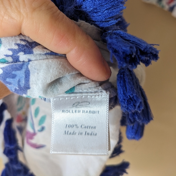 Roller Rabbit floral print dress or cover up size youth 6 - Picture 3 of 9